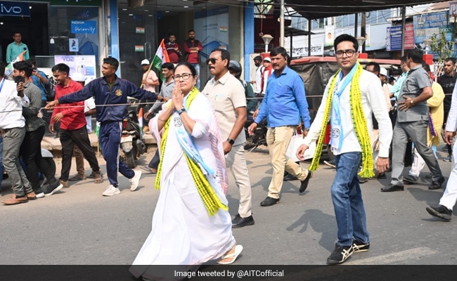Congress Is B Team Of BJP, Says Mamata Banerjee At Tripura Rally